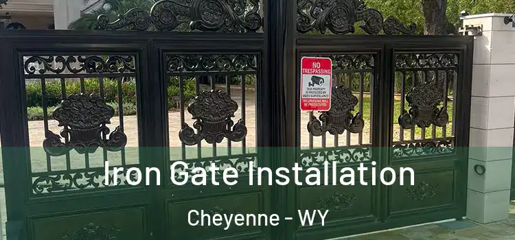 Iron Gate Installation Cheyenne - WY